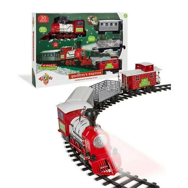 Geoffrey's Toy Box Geoffrey's Express Motorized Train (Lights & Sounds)