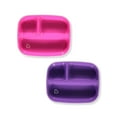 thumbnail image 3 of Munchkin Splash 2-Pack Divided Plates with Grip - multi, one size, 3 of 4