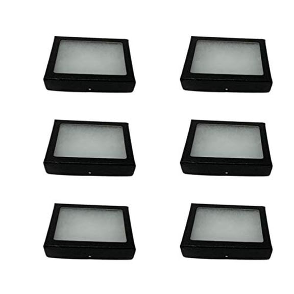 6 Pack of Riker Display Cases 3 x 4 x 3/4 for Collectibles Jewelry & More