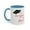 Light Blue, variant on Graduation,  congratulations, Coffee and Tea Mug, 11oz