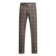 Cloudstyle Mens Two-button Single-breasted Suit Three-piece Set