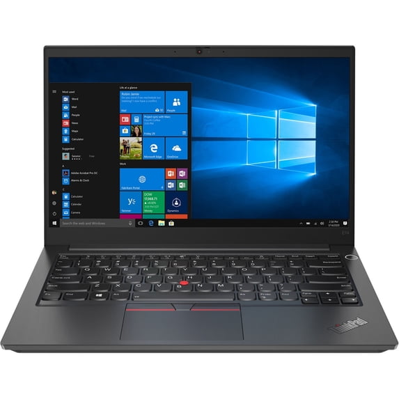Pre-Owned Lenovo ThinkPad E14 Gen 2 14" 8GB 256GB SSD Core™ i5-1135G7 2.4GHz Win11P, Black (Fair)