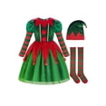thumbnail image 2 of Disfraz de navideño, conjunto de ropa decorativa para cosplay para fiesta de Navidad de máscaras XXL para altura 150cm, 2 of 8