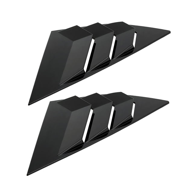 Rear Window Louvers Car Rear Window Blinds Side Tuyere Louvers Vent Replacement for Focus ST RS MK3 Hatchback