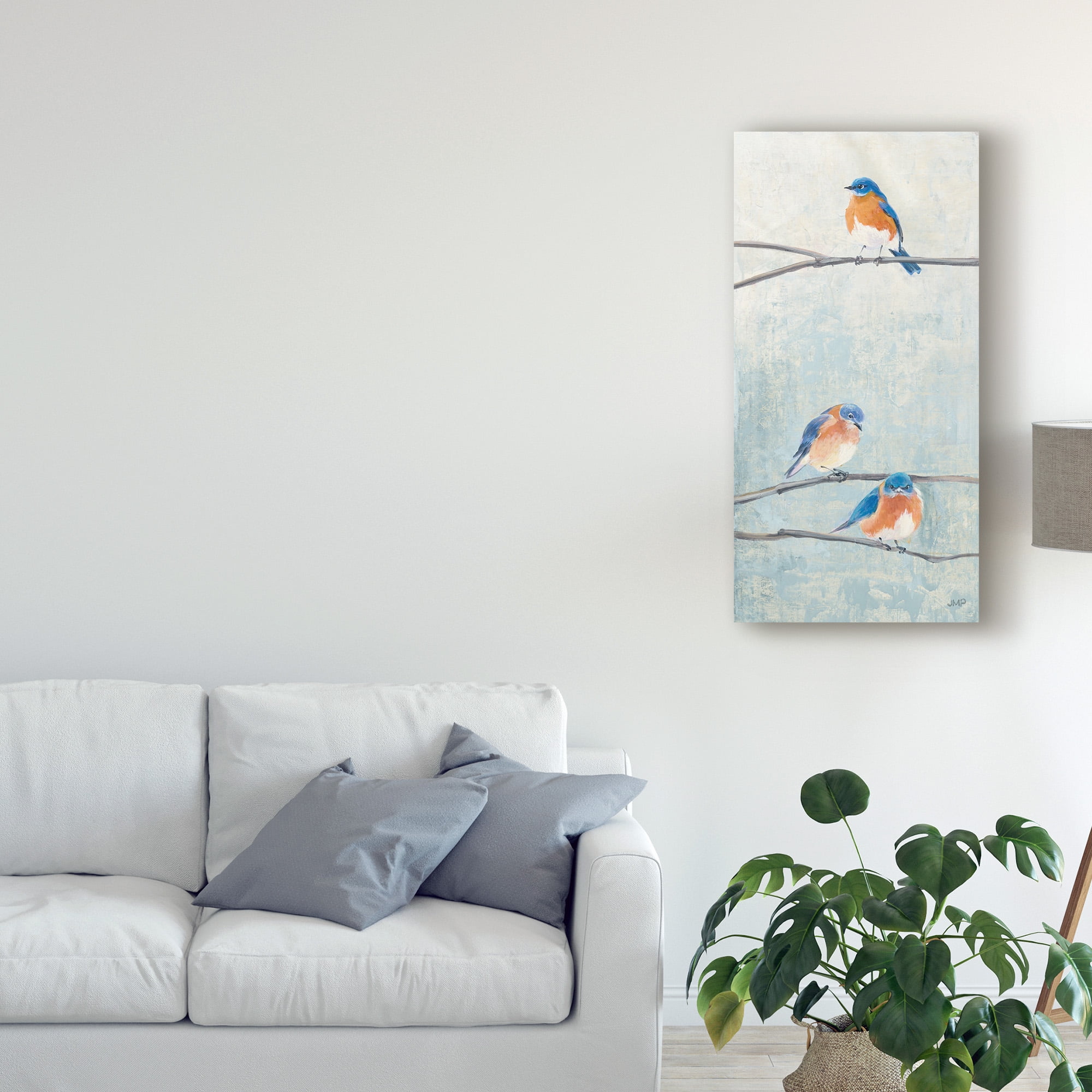 Trademark Fine Art 'Hanging Out II' Canvas Art by Julia Purinton