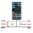 thumbnail image 4 of Dc Dc Step Up Module Dc Dc Boost Convertisseur Régulateur Module 2Pcs Dc Dc Module Boost Convertisseur pour Moteur LED 7W 2.6-5.5 à 5v 6v 9v 12V ND0412SA, 4 of 8