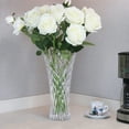 thumbnail image 5 of Lorren Home Trends 11.5" Tall Cut Flower Vase for Home Décor, 5 of 5