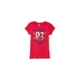 thumbnail image 1 of Aeropostale Girls West 34th St Camiseta gráfica, rosa, XS (7), 1 of 1
