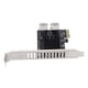thumbnail image 5 of Tarjeta Adaptadora PCIE, Diseño Enchufable De Tarjeta De Expansión PCI E Para Escritorio, 5 of 8