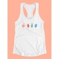 thumbnail image 3 of Love Languages Iii Racerback Tank Women -Emma Scarvey Designs, Female Small, 3 of 4
