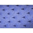 thumbnail image 1 of Ahgly Company Machine Washable Indoor Rectangle Transitional Sky Blue Area Rugs, 2' x 5', 1 of 7
