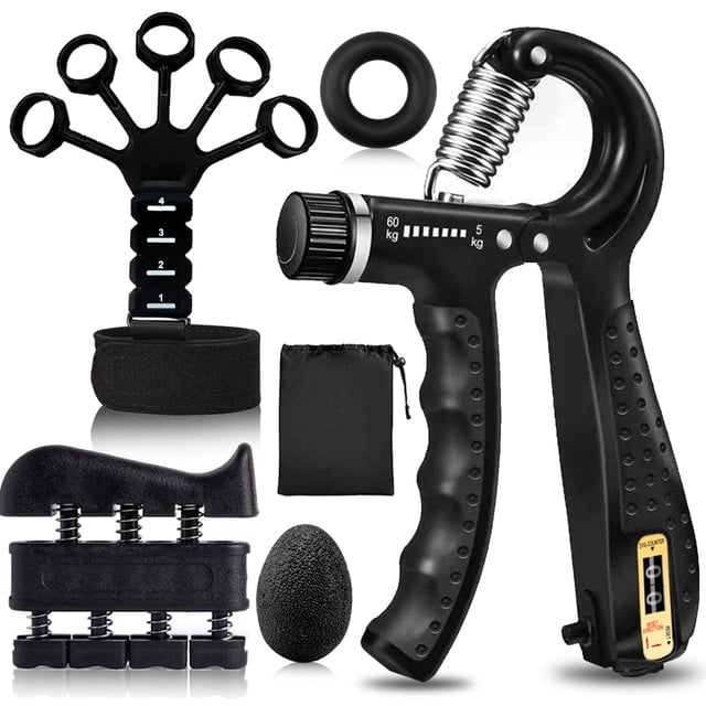 Kit de ejercicios manuales ZKFKJXOXO Grip Trainers (paquete de 5)