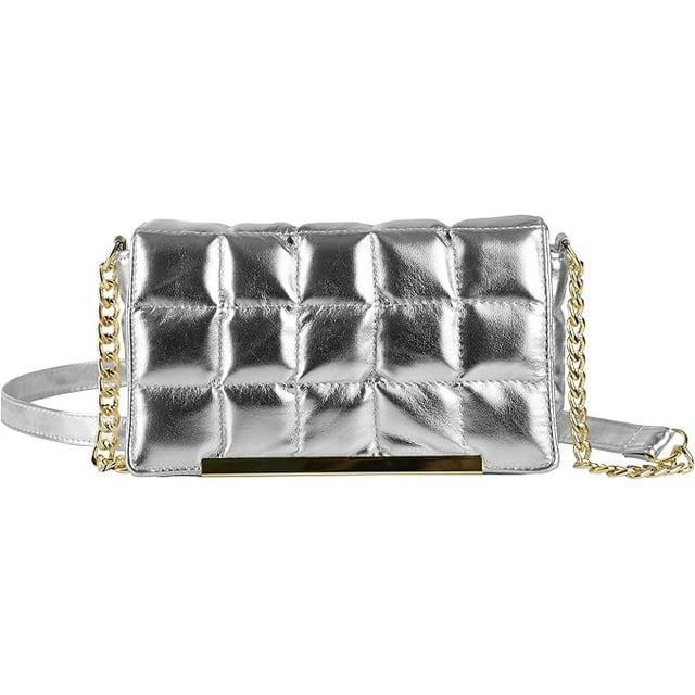 Bolso Cruzado de mujer | Bandolera tipo Crossbody con Strap| Bolsa Pequeña con Correa de Cadena | Bolso de Hombro con Cierre Sakura (Kokoa カカオ)