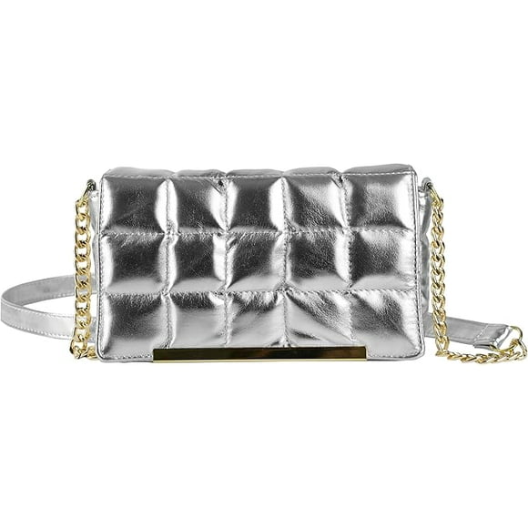 Bolso Cruzado de mujer | Bandolera tipo Crossbody con Strap| Bolsa Pequeña con Correa de Cadena | Bolso de Hombro con Cierre Sakura (Kokoa カカオ)