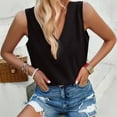 thumbnail image 5 of Womens Tops Womens Tank Tops Sleeveless Blouses Business Casual Tank Shirts V Neck Summer Basic Camisole Shirts for Women, 5 of 6