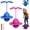 A+B, variant on Balance Jumping Ball with Handle & Ball Pump, 2026 Upgraded Non-Slip Balance Jumping Balls for Kids & Adults, Indoor Outdoor Fitness Balances Coordination Exercise