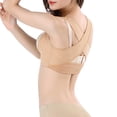 thumbnail image 4 of Defitshape Women's Chest Up Shapewear Back Fat Shaper Tops Post Surgery Breast Lifters Posture Corrector Bra Under Clothes Back Support Open Bust Tanks Nude X-Large, 4 of 4