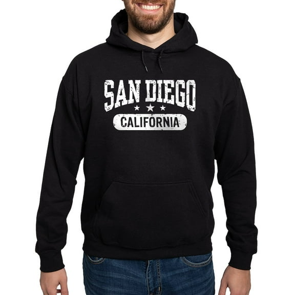 CafePress - San Diego California Hoodie (Dark) - Pullover Hoodie, Classic, Comfortable Hooded Sweatshirt