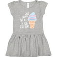 thumbnail image 3 of Inktastic All You Need is Ice Cream with Ice Cream Cone Girls Toddler Dress, 3 of 5