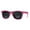pink, variant on Kids Child Size Girls Unicorn Print Plastic Horn Rim Sunglasses Pink