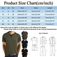 Men's Dress Shirts,Men's Spring And Summer Button Round Neck Solid