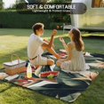 thumbnail image 5 of Fsddascl Tropical Plant Outdoor Rug for Patio/Deck/Porch, Non-Slip Large Area Rug 5 x 8 Ft, Summer Botanical Leaves Floral Country Indoor Outdoor Rugs Washable Area Rugs, Camping Rug Carpet, 5 of 5