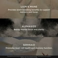 thumbnail image 6 of The Genius Brand Genius Consciousness - All-in-One Brain Health Supplement for Clarity - Supports Concentration, Creative Thinking, Energy & Memory - Powered by Nootropics - 15 Servings - Snow Cone, 6 of 9