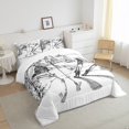 thumbnail image 3 of YST Ski Cabin Comforter Set Winter Sports Ski Theme Bedding Set, King Size, 3 Count, 3 of 5