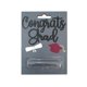 thumbnail image 1 of Tarjeta de graduación con porta dinero Escribir tarjetas de felicitación Colgar tarjetas de felicitación Gris, 1 of 9