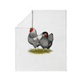 thumbnail image 3 of CafePress - Wyandotte Silver Pair Throw Blanket - Soft Fleece Throw Blanket, 50"x60" for All Ages, 3 of 4