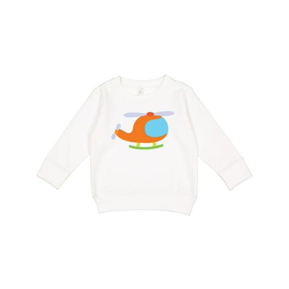 Inktastic Helicopter Cute Flying Toddler Sweatshirt