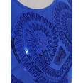 thumbnail image 4 of Anna-Kaci Womens Floral Sequin Art Deco Sleeveless 1920s Flapper Inspired Dress, 4 of 5