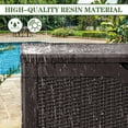 thumbnail image 4 of Homall 100 Gallon Outdoor Box Deck Plastic Resin Storage Box, Dark Brown, 4 of 6
