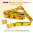 thumbnail image 3 of Mazepoly 5 Packs 120 Inch/300cm Tape Measure,  Dual Scale Measuring Tape for Body Measurements, Sewing Fabric Soft Small Cloth Tailor Waist Tape Measure Body Measuring Tape, 3 of 8