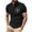 Black—T Shirt for Men, variant on Jesus Cross Graphic Tees for Men Christian Religious T-Shirt Henley Neck Short Sleeve Golf Shirt Loose Fit Summer Tops Gray XXL