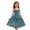 #A04-Sky Blue, variant on Abcomgle Girls Sleeveless Camisole Dresses Casual A-Line Sleeveless Camisole Dresses Spaghetti Strap Pleated Vintage Floral Print Swing Sundresses for 4-14t Kids,Royal Blue,5-6Years