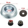 thumbnail image 4 of Replacement Metal Lawnmower Blade Attachment Set Kit for STIHL Lawn Mower Brush Cutter, 4 of 5