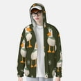 thumbnail image 2 of Gaeub Mallard Ducks Wild Birds Men's and Women's UPF 50+ Long-Sleeved Sun Protection Clothing, Fishing Shirt Long Sleeve Zip-XX-Large, 2 of 7
