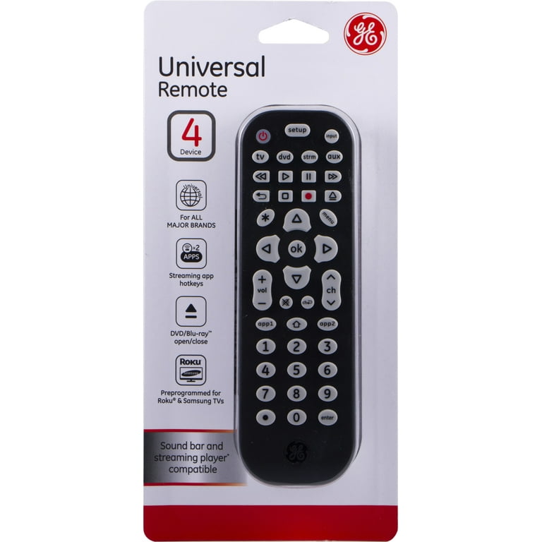 Control remoto universal 4 en 1 - RCRBB04GBE - MaxiTec