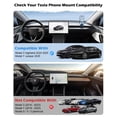 thumbnail image 2 of Soporte de Carga Inalámbrica Magnético Qi2 15W para Tesla Model 3 Highland y Model Y Juniper CloudValley, 2 of 9