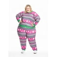 thumbnail image 6 of Jollidays x Glitter and Lazers Women's Love at Frost Sight Pajama Set, Sizes S -5X, 6 of 7
