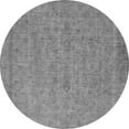 thumbnail image 1 of Ahgly Company Indoor Round Oriental Gray Industrial Area Rugs, 7' Round, 1 of 4