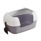 thumbnail image 5 of Caja de Arena para Gatos perfecl Extraíble Antisalpicaduras gris, 5 of 8