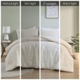 thumbnail image 3 of Home Essence Finley 3 Piece Knitted Jersey Comforter Set, 3 of 9