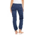 thumbnail image 5 of SKYLINEWEARS Women’s Casual Cargo Utility Work Pants Hiking Multi-Pockets Work Pants Navy XS, 5 of 6