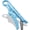 Blue, variant on 7.5''/9'' Floating Fish Gripper, Fishing Grabber, Catfish Mouth Pliers, Caught Bass Holder, Digital Scale Hook Clamp, Saltwater Lip Grip Tool with Lanyard, Gifts for Men, Green