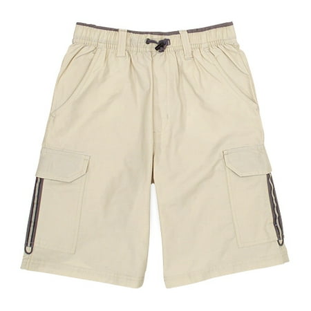Faded Glory - Husky Boy's Lightweight Cargo Shorts
