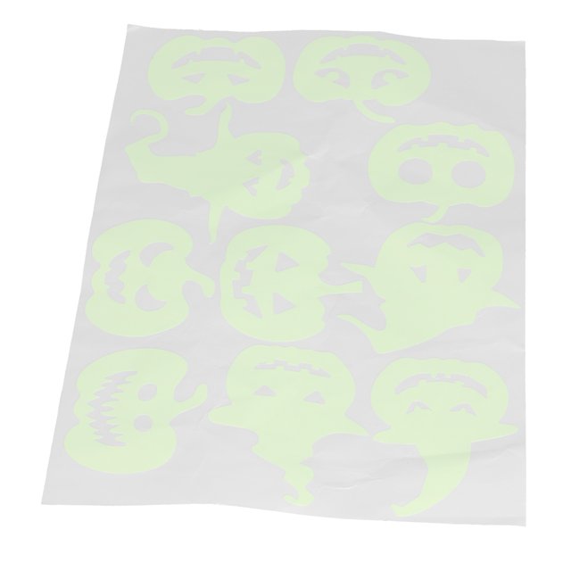 Calcomanía de pared fluorescente Jadeshay de Halloween autoadhesiva alto rendimiento