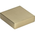 thumbnail image 7 of Atlas Homewares A833 Thin Square 1-1/4" Designer Cabinet Knob - Gold, 7 of 7