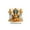 A, variant on JoyMoreHome Clearance Gold Snake Crown Ornament - Acrylic Decoration - Royal Gifts for Men Women - Tiara Ornaments for Mom Sisters